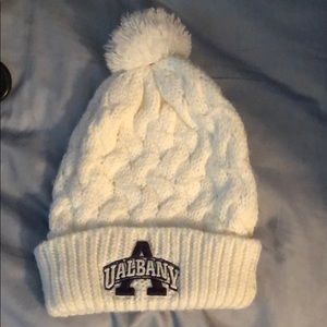 Albany pom pom hat.
